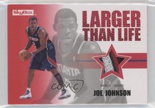 2008-09 Skybox Larger Than Life Memorabilia Red /25 Joe Johnson #LL-JJ Patch