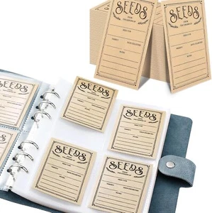 100 Stck. Samen Aufbewahrung Umschläge Selbstversiegelnd Organizer Garten Sparer Gärtner UK - Bild 1 von 3