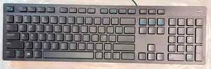 NEW Dell Slim Keyboard KB216t, wired USB - Picture 1 of 2