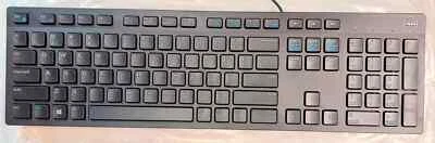 NEW Dell Slim Keyboard KB216t, wired USB - Image 1 of 2
