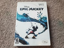 Disney Epic Mickey (Nintendo Wii, 2010) COMPLETE