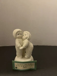Department 56 Snowbabies Sentiments "Go Ahead, Lean on Me" Figurine 2007 799635 - Picture 1 of 8