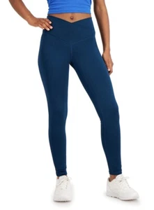 Leggings Jenni on Repeat Crossover Largo, Azul Legión, Mediano, $29.99 - Imagen 1 de 3