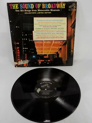 RCA VICTOR Records THE SOUND OF BROADWAY Limited Edition PRM-162 VG+/VG+ - Image 1 of 3