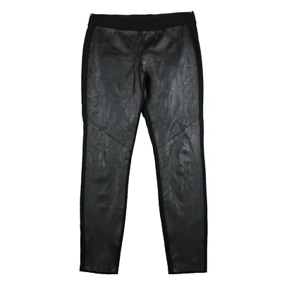 CAbi 973 Stevie Leggings Women's Size Medium Black Faux Leather - Image 1 of 4