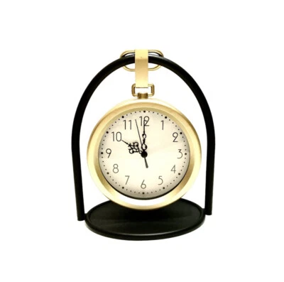 Gold Hanging Pocket Watch Table Desk Clock - Image 1 of 4