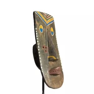 Maschera africana della tribù Grebo del Mali e del Burkina Faso maschera iniziazione-820 - Foto 1 di 24