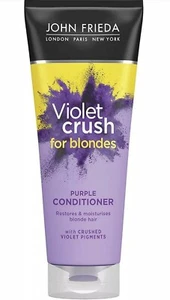 John Frieda Sheer Blonde Violet Crush Tone Correcting Purple Conditioner NEW - Picture 1 of 1