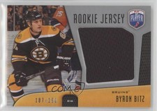 2009-10 Upper Deck Be a Player Rookie Jersey /250 Byron Bitz #RJ-BB Rookie RC