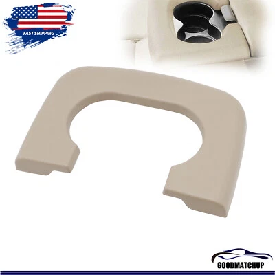 For 1997-2003 Ford F-150 Beige Center Console Cup Holder Pad Durable Waterproof Foto 1 de 4