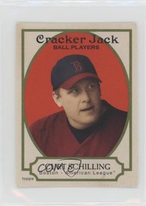 2005 Topps Cracker Jack Mini Stickers Curt Schilling #237