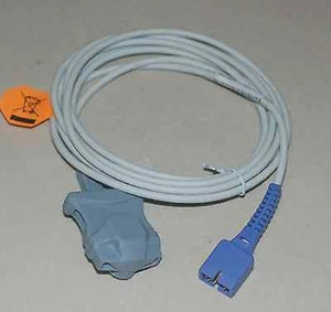 Sensore ALPTA Nellcor DS-100A SPO2 dito adulto punta morbida 7 pin 2,5 m non Oximax - Foto 1 di 1