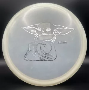 Discraft Grogu BABY YODA Buzzz Elite Z Clear Swirly 175-6g New 🔥 - Picture 1 of 3