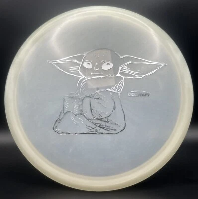 Discraft Grogu BABY YODA Buzzz Elite Z Clear Swirly 175-6g New 🔥 - Image 1 of 3