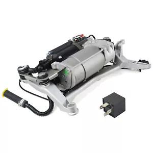 Luftfederung Kompressor mit Relais Volkswagen Touareg Porsche Cayenne 2002-2010 - Bild 1 von 9