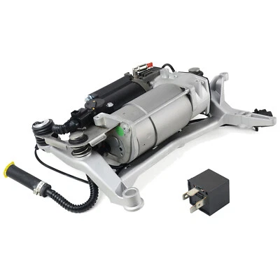 Luftfederung Kompressor mit Relais Volkswagen Touareg Porsche Cayenne 2002-2010 - Bild 1 von 4