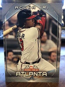 2020 Topps Ronald Acuna Jr. National Baseball Card Day Braves #3