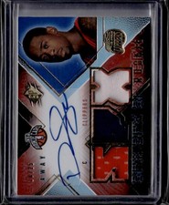 2008-09 SPX AWAY Rookie Autograph Triple Jersey Deandre Jordan /25 RADIANCE