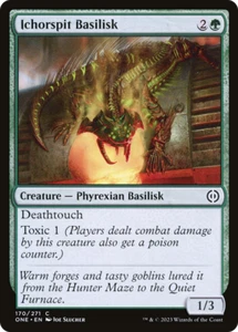 x1 Ichorspit Basilisk ONE MTG 170/271 COMMON M/NM 1x - Picture 1 of 1