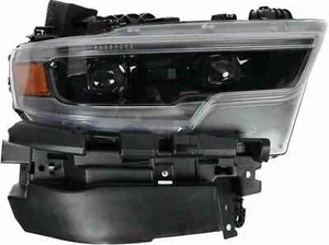 Full LED DRL Headlight For Dodge Ram 1500 19-21 Right Passenger Side - Picture 1 of 7