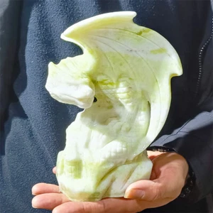 Calavera de cristal de cuarzo natural superior de 5,94 lb tallada oso Reiki curación regalo único 1 pieza - Imagen 1 de 9