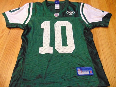 CAMISETA MUJER NUEVA SIN ETIQUETAS REEBOK NFL EQUIPMENT NEW YORK JETS CHAD PENNINGTON TALLA S Foto 1 de 4
