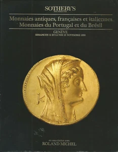 SOTHEBY’S GENEVE Ancient French Italian Portugal Brazil COINS Auction Catalog 90 - Imagen 1 de 1