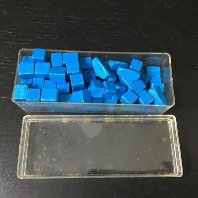 Juego de mesa Risk 1959 piezas de repuesto - piezas de juego azules Foto 1 de 2