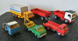 Siku LKW 1:55 Konvolut Volvo, MAN, Henschel, Hanomag-Henschel für Bastler - Picture 1 of 9