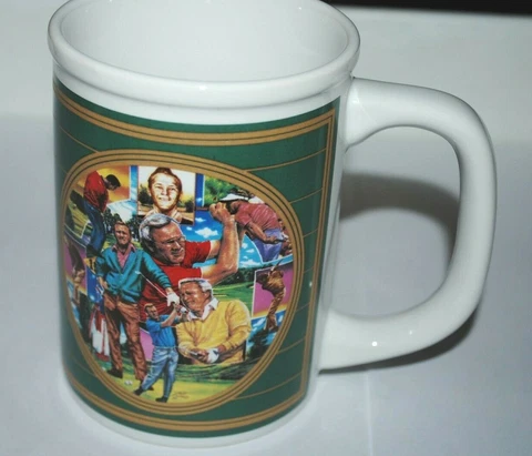 Arnold Palmer ceramic porcelain mug, Sports Impressions, 1992 Cover