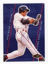 SIGNED BASEBALL CARD AUTO BOSTON RED SOX CHIH-HSIEN CHIANG 2007 JUST MINORS JF08