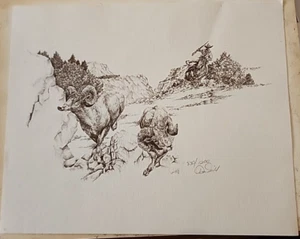 Don Gill Singed Numberef Print - Picture 1 of 4