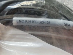 EMC 038-003-103 HSSDC2 to HSSDC2 2M Fiber Cable - Picture 1 of 6