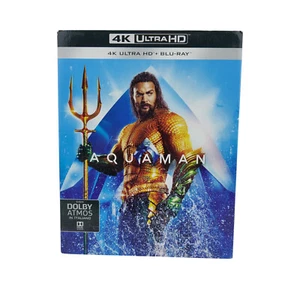 Aquaman 4K ultra HD + Blu Ray film edizione italiana due dischi + Slipcase - Imagen 1 de 3