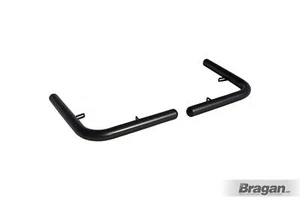 Rear Corner Bars To Fit Citroen Berlingo 2008-2016 Powder Coated Stainless BLACK - Picture 1 of 3