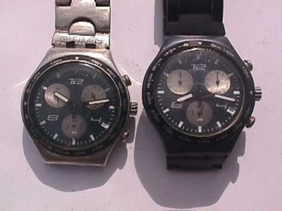 Reloj Pulsera Swatch AG 2001 CRONÓGRAFO Cuarzo PIEZAS Foto 1 de 4