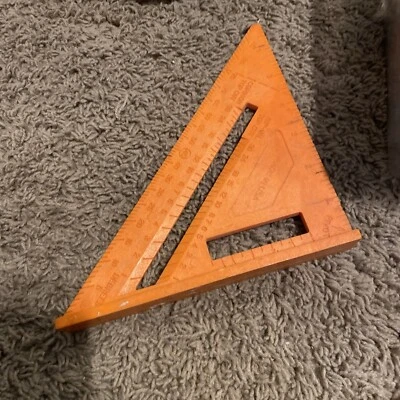 Johnson 7 pulgadas L x 10 pulgadas. Viga H Poliestireno Cuadrada Naranja Foto 1 de 2