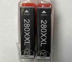2er-Pack PGI-280XXL Tintenpatronen für Canon PIXMA TR8520 TS6120 TS9120 TS702 - Bild 1 von 6