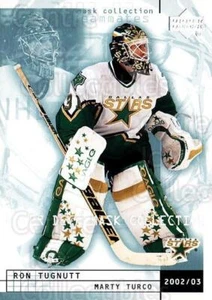 2002-03 UD Mask Collection #27 Ron Tugnutt, Marty Turco - Picture 1 of 1