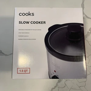 JCPenney Cooks 1,5 Quart Schongarer Silber Neu im Karton - Bild 1 von 6