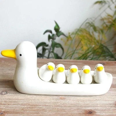 Duck Chopstick Holder Ware Home Decoration Unique Chopstick Rest Chopsticks - Bild 1 von 4