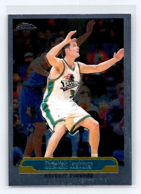 1999-00 Topps Chrome #170 Christian Laettner 底特律活塞 — 第 1/2 张图片