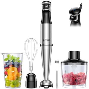 Hand Blender,5 In 1 Hand Blenders For Kitchen,power 1100w,20-Speed & Turbo Stick - Picture 1 of 5