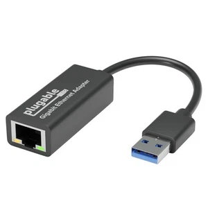 USB to Ethernet Adapter Gigabit Networking for Laptops and Desktops 700Mbps - Picture 1 of 7