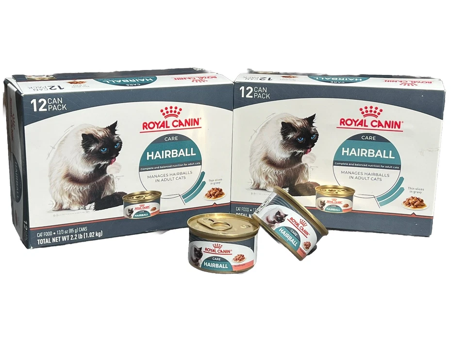 Royal Canin Hairball Care Thin Slices in Gravy Wet Cat Food 3 Oz. Can 6-pack