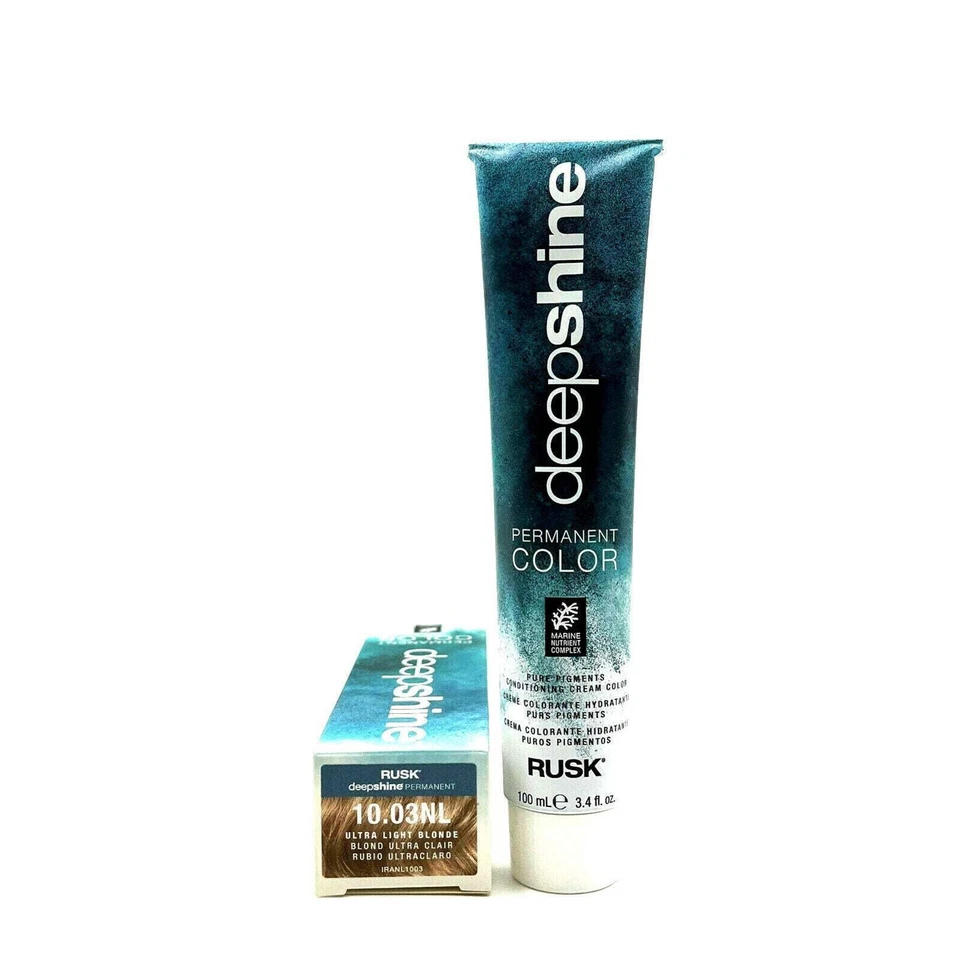 Rusk DeepShine Color Permanente Rubio Ultra Claro 10.03NL 3.4 OZ Foto 1 de 1