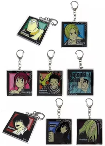 Sakamoto Days Two-Sides Acrylic Keychain Set 8 Types Jump Shop Limited Used - Picture 1 of 1