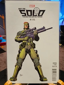 Solo #1 1:10 Deodato Jr Incentive NM Marvel Comics 2016 Duggan Diaz - Picture 1 of 6