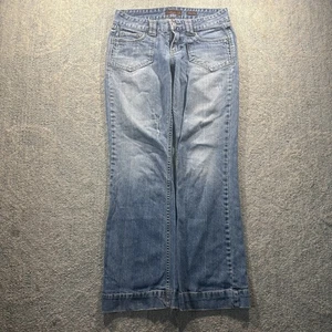 Vintage Y2K Aeropostale Low Rise Flared Jeans Denim Gr. 5 Mcbling 2000s - Bild 1 von 15