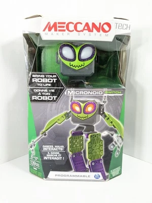 MECCANO TECH MICRONOID ROBOT SWITCH Programmable Interact Building Set SealedNEW - Image 1 of 4